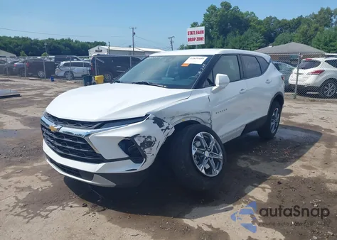 2023 Chevrolet Blazer Awd 2Lt z USA, uszkodzony, nr VIN 3GNKBHR46PS172762